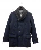 anachronormアナクロノーム）の古着「ミリタリーダブルブレストコート」｜ネイビー
