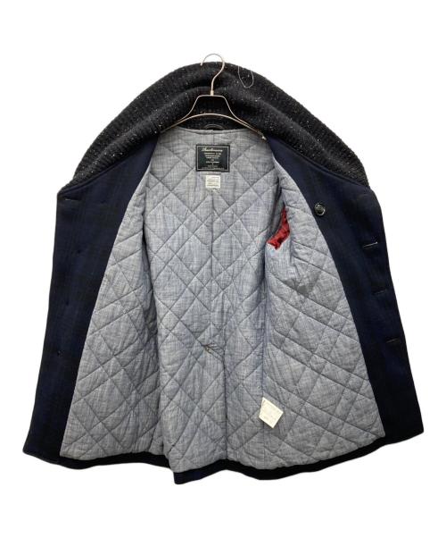 anachronorm（アナクロノーム）anachronorm (アナクロノーム) ミリタリーダブルブレストコート ネイビー サイズ:01の古着・服飾アイテム