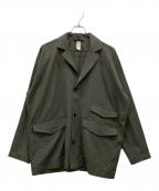 O projectオープロジェクト）の古着「BRUSHED SOFT WOOL CLOTH-TAUPE」｜カーキ