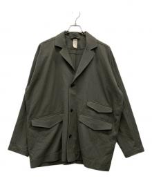 O project（オープロジェクト）の古着「BRUSHED SOFT WOOL CLOTH-TAUPE」｜カーキ
