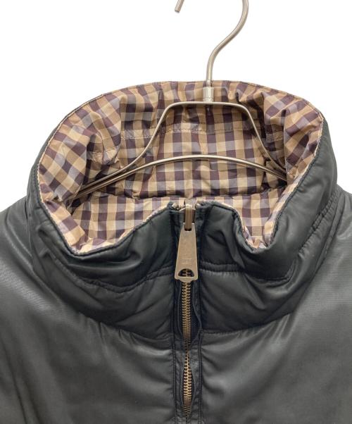 DAIRIKU（ダイリク）DAIRIKU (ダイリク) Reversible Check Nylon Vest ブラウン サイズ:Mの古着・服飾アイテム