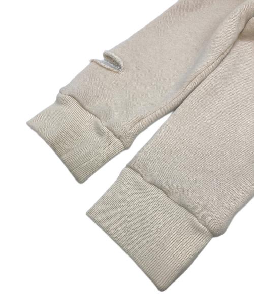 RANDY（ランディー）Randy (ランディー) ダメージスウェット ホワイト サイズ:2の古着・服飾アイテム