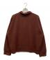TTT MSW (ティー) ハーフジップニットポロ ブラウン サイズ:L：9000円