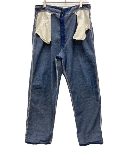 USED（ユーズド）USED (ユーズド) ペインターデニムパンツ インディゴ サイズ:なしの古着・服飾アイテム