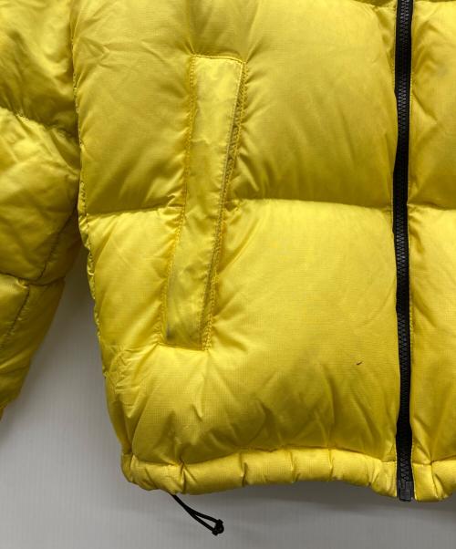 THE NORTH FACE（ザ ノース フェイス）THE NORTH FACE (ザ ノース フェイス) ヌプシダウンジャケット イエロー サイズ:Ｍの古着・服飾アイテム
