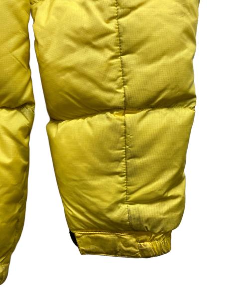 THE NORTH FACE（ザ ノース フェイス）THE NORTH FACE (ザ ノース フェイス) ヌプシダウンジャケット イエロー サイズ:Ｍの古着・服飾アイテム
