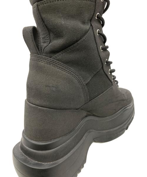 YELLO（イエロ）YELLO (イエロ) BAISEN SHORT BOOTS ブラック サイズ:Ｍの古着・服飾アイテム