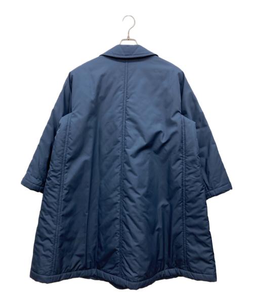 COMME des GARCONS COMME des GARCONS（コムデギャルソン コムデギャルソン）COMME des GARCONS COMME des GARCONS (コムデギャルソン コムデギャルソン) ラウンドカラー Aライン中綿 コート ネイビー サイズ:XSの古着・服飾アイテム