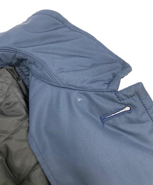 COMME des GARCONS COMME des GARCONS（コムデギャルソン コムデギャルソン）COMME des GARCONS COMME des GARCONS (コムデギャルソン コムデギャルソン) ラウンドカラー Aライン中綿 コート ネイビー サイズ:XSの古着・服飾アイテム