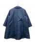 COMME des GARCONS COMME des GARCONS (コムデギャルソン コムデギャルソン) ラウンドカラー Aライン中綿 コート ネイビー サイズ:XS：30000円