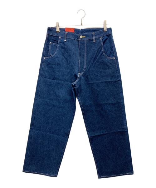 LEVI'S RED（リーバイス レッド）LEVI'S RED (リーバイス レッド) CROPPED WIDE LEG インディゴ サイズ:32の古着・服飾アイテム