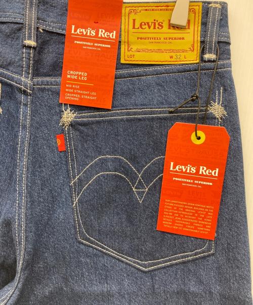 LEVI'S RED（リーバイス レッド）LEVI'S RED (リーバイス レッド) CROPPED WIDE LEG インディゴ サイズ:32の古着・服飾アイテム