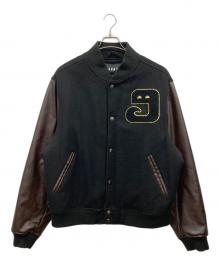 GRMY（グライミー）の古着「切替スタジャン」｜ブラック