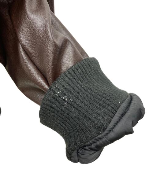 GRMY（グライミー）GRMY (グライミー) 切替スタジャン ブラック サイズ:XLの古着・服飾アイテム