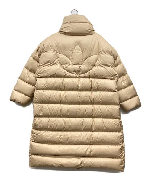 adidas（アディダス）adidas (アディダス) ダウンコート ベージュ サイズ:XLの古着・服飾アイテム