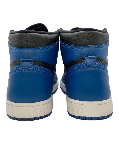 NIKE（ナイキ）NIKE (ナイキ) ナイキ エアジョーダン1 レトロ ハイ OG 'ロイヤル リイマジンド' / Nike Air Jordan 1 Retro High OG 'Royal Reimagined'  ブルー×ブラック サイズ:US9.5の古着・服飾アイテム