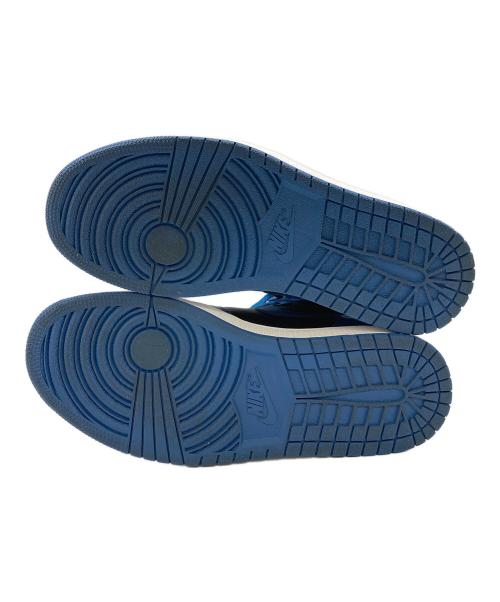 NIKE（ナイキ）NIKE (ナイキ) ナイキ エアジョーダン1 レトロ ハイ OG 'ロイヤル リイマジンド' / Nike Air Jordan 1 Retro High OG 'Royal Reimagined'  ブルー×ブラック サイズ:US9.5の古着・服飾アイテム