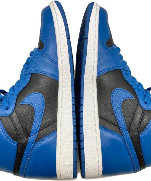 NIKE（ナイキ）NIKE (ナイキ) ナイキ エアジョーダン1 レトロ ハイ OG 'ロイヤル リイマジンド' / Nike Air Jordan 1 Retro High OG 'Royal Reimagined'  ブルー×ブラック サイズ:US9.5の古着・服飾アイテム