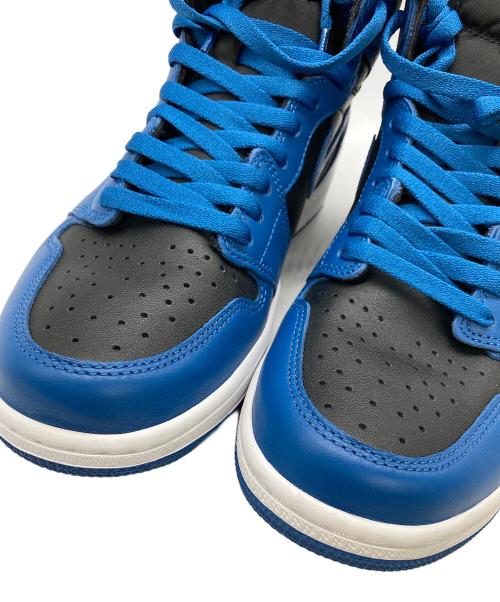 NIKE（ナイキ）NIKE (ナイキ) ナイキ エアジョーダン1 レトロ ハイ OG 'ロイヤル リイマジンド' / Nike Air Jordan 1 Retro High OG 'Royal Reimagined'  ブルー×ブラック サイズ:US9.5の古着・服飾アイテム