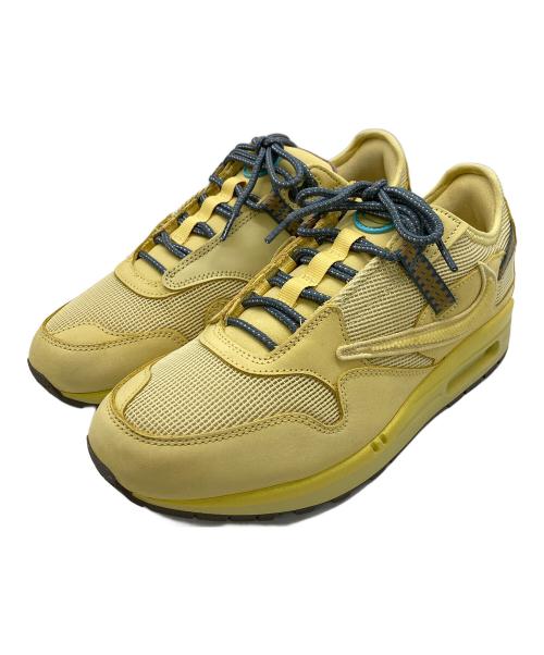 NIKE（ナイキ）NIKE (ナイキ) Travis Scott (トラヴィススコット) AIR MAX 1 CACTUS GOLD イエロー サイズ:US9.5の古着・服飾アイテム