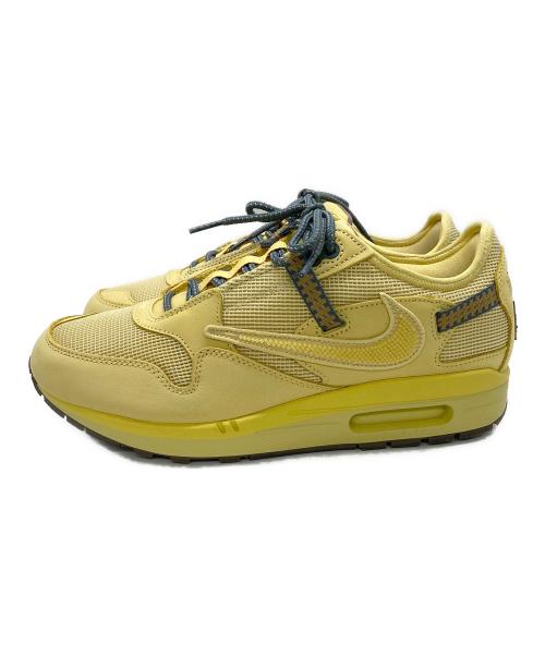 NIKE（ナイキ）NIKE (ナイキ) Travis Scott (トラヴィススコット) AIR MAX 1 CACTUS GOLD イエロー サイズ:US9.5の古着・服飾アイテム