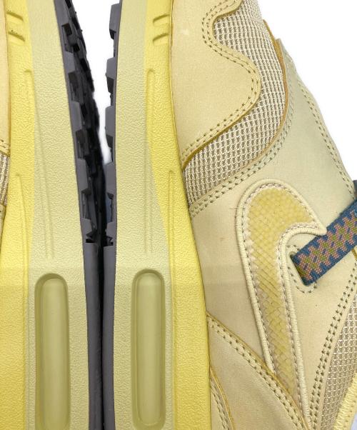 NIKE（ナイキ）NIKE (ナイキ) Travis Scott (トラヴィススコット) AIR MAX 1 CACTUS GOLD イエロー サイズ:US9.5の古着・服飾アイテム