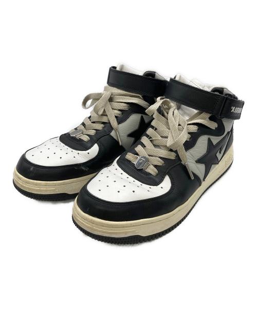 A BATHING APE（ア ベイシング エイプ）A BATHING APE (アベイシングエイプ) BAPE STA MID ブラック サイズ:US10の古着・服飾アイテム