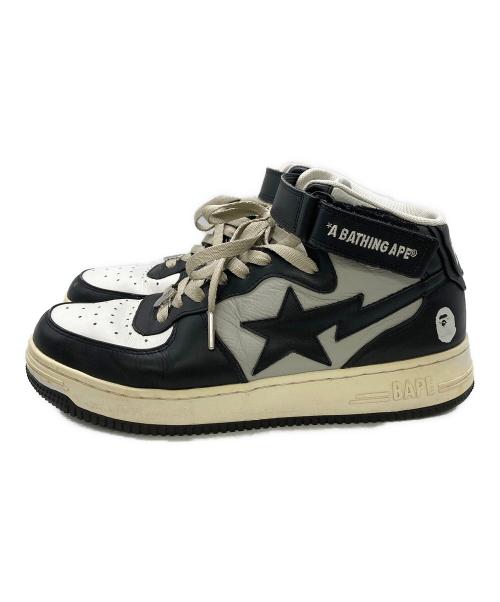 A BATHING APE（ア ベイシング エイプ）A BATHING APE (アベイシングエイプ) BAPE STA MID ブラック サイズ:US10の古着・服飾アイテム