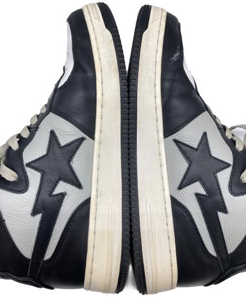 A BATHING APE（ア ベイシング エイプ）A BATHING APE (アベイシングエイプ) BAPE STA MID ブラック サイズ:US10の古着・服飾アイテム