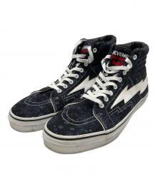 Rwevenge×Storm×TEAM SATAN 666（リベンジストーム）の古着「Revenge×Storm リベンジストーム REVENGEXSTORM X TEAM SATAN - HI CUT BLACK スニーカー」｜ブラック