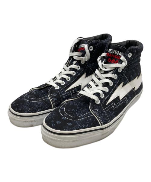 Rwevenge×Storm（リベンジストーム）Rwevenge×Storm TEAM SATAN 666 Revenge×Storm リベンジストーム REVENGEXSTORM X TEAM SATAN - HI CUT BLACK スニーカー ブラック サイズ:US10の古着・服飾アイテム