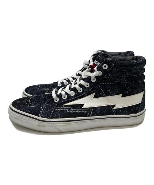 Rwevenge×Storm（リベンジストーム）Rwevenge×Storm TEAM SATAN 666 Revenge×Storm リベンジストーム REVENGEXSTORM X TEAM SATAN - HI CUT BLACK スニーカー ブラック サイズ:US10の古着・服飾アイテム