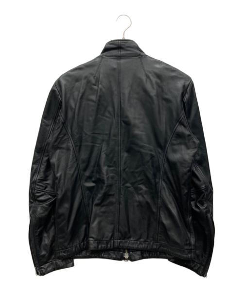 Custom Culture（カスタムカルチャー）Custom Culture (カスタムカルチャー) ジップップレザージャケット ブラック サイズ:4の古着・服飾アイテム