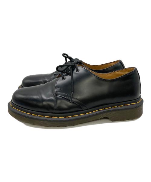 Dr.Martens（ドクターマーチン）Dr.Martens (ドクターマーチン) 3ホールレザーシューズ ブラック サイズ:UK8の古着・服飾アイテム