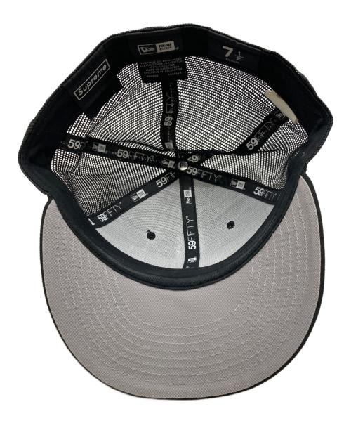 SUPREME（シュプリーム）SUPREME (シュプリーム) New Era (ニューエラ) ボックスロゴメッシュキャップ ブラック サイズ:7 1/2 59.6cmの古着・服飾アイテム