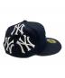 中古・古着 SUPREME (シュプリーム) New Era (ニューエラ) NEW YORK YANKEES (ニューヨークヤンキース) NY YANKEES BOX LOGO キャップ ネイビー サイズ:7 1/2 59.6cm：10000円