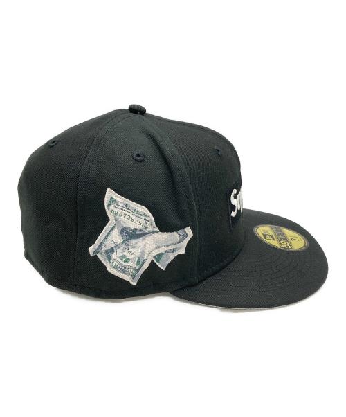 SUPREME（シュプリーム）SUPREME (シュプリーム) Money Box Logo キャップ ブラック サイズ:7 1/2 59.6cmの古着・服飾アイテム