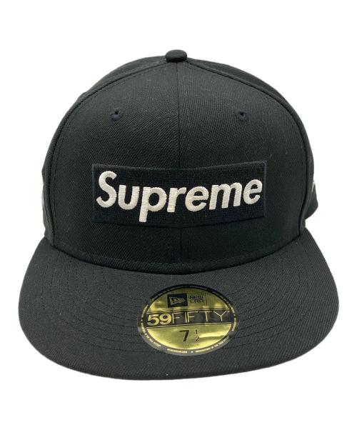 SUPREME（シュプリーム）SUPREME (シュプリーム) Money Box Logo キャップ ブラック サイズ:7 1/2 59.6cmの古着・服飾アイテム