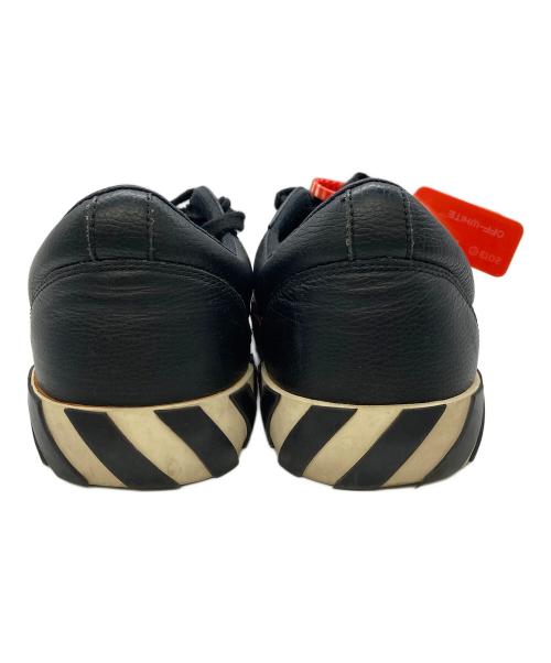 OFFWHITE（オフホワイト）OFFWHITE (オフホワイト) LOW VULCANIZED スニーカー ブラック サイズ:42の古着・服飾アイテム