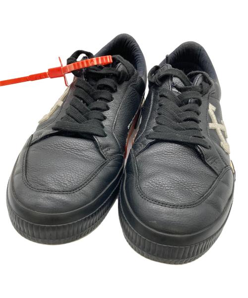 OFFWHITE（オフホワイト）OFFWHITE (オフホワイト) LOW VULCANIZED スニーカー ブラック サイズ:42の古着・服飾アイテム