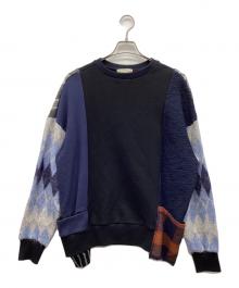 masterkey（マスターキー）の古着「切替スウェット」｜マルチカラー