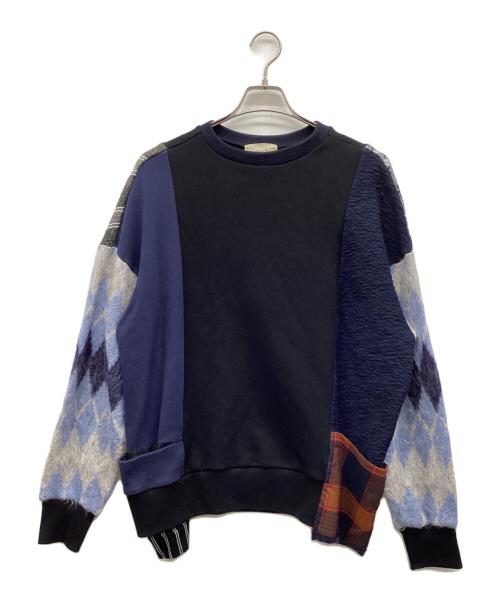 masterkey（マスターキー）masterkey (マスターキー) 切替スウェット マルチカラー サイズ:1の古着・服飾アイテム
