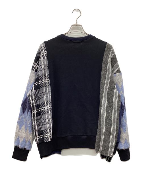 masterkey（マスターキー）masterkey (マスターキー) 切替スウェット マルチカラー サイズ:1の古着・服飾アイテム