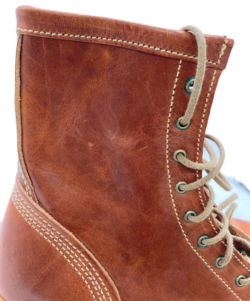 Timberland（ティンバーランド）Timberland (ティンバーランド) 8ホールブーツ ブラウン サイズ:US9の古着・服飾アイテム