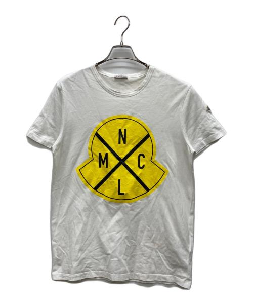 MONCLER（モンクレール）MONCLER (モンクレール) Tシャツ ホワイト サイズ:Mの古着・服飾アイテム