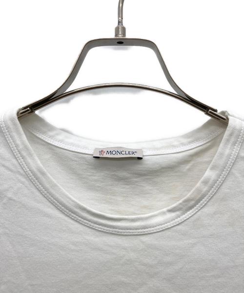 MONCLER（モンクレール）MONCLER (モンクレール) Tシャツ ホワイト サイズ:Mの古着・服飾アイテム