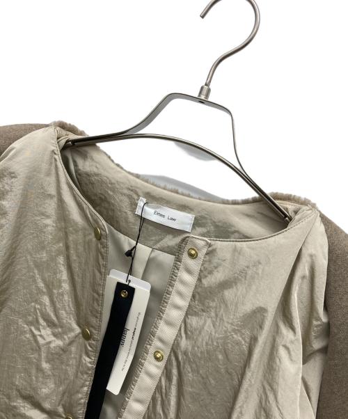 eimee law（エイミーロウ）Eimee Law (エイミーロウ) レイヤード切替ジャケット ベージュ サイズ:38の古着・服飾アイテム