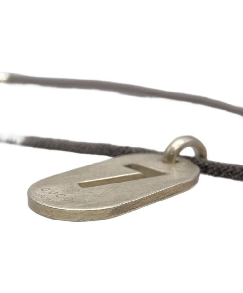 GUCCI（グッチ）GUCCI (グッチ) 7ナンバリングネックレス シルバーの古着・服飾アイテム