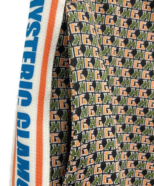 Hysteric Glamour（ヒステリックグラマー）Hysteric Glamour (ヒステリックグラマー) HG MONOGRAM柄ジャカード フレアパンツ ブラウン サイズ:Sの古着・服飾アイテム