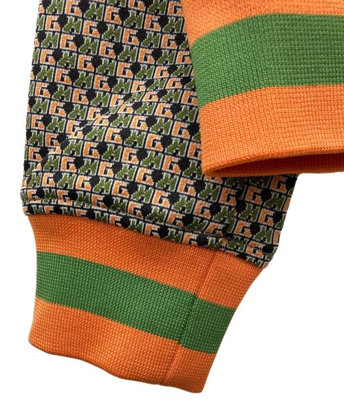 Hysteric Glamour（ヒステリックグラマー）Hysteric Glamour (ヒステリックグラマー) HG MONOGRAM柄ジャカード トラックジャケット ブラウン サイズ:FREEの古着・服飾アイテム